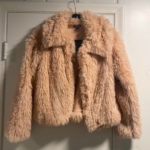 Faux Fur Coat- NWOT